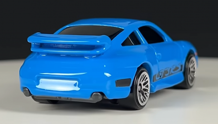 Тематическая Машинка Hot Wheels Porsche 911 GT3 RS Fast & Furious 1:64 HNR88/HNT05 Light Blue - Retromagaz, image 3