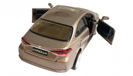 Машинка Автопром Toyota Corolla Hybrid 1:32 Bronze - Retromagaz, image 4