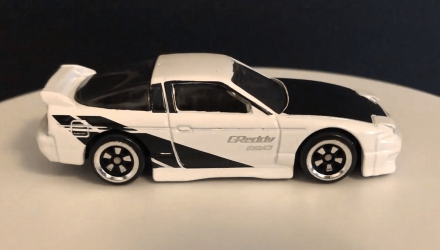 Тематическая Машинка Hot Wheels '96 Nissan 180SX Type X '90s Street Scene 1:64 JCB57 White - Retromagaz, image 3