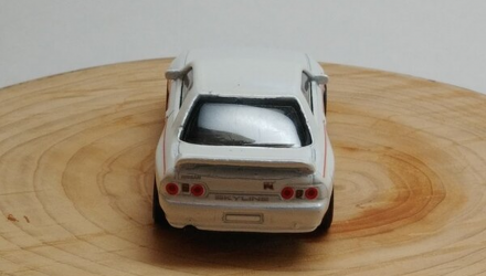 Машинка Базовая Hot Wheels Skyline GT-R (BNR32) Yokohama Nissan 1:64 FYF04 White - Retromagaz, image 6