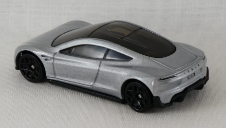 Машинка Базова Hot Wheels Tesla Roadster Exotics 1:64 HCV04 Silver - Retromagaz, image 6