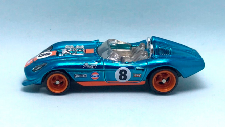 Машинка Базовая Hot Wheels Glory Chaser Gulf Super Treasure Hunt STH Roadsters 1:64 HKL11 Blue - Retromagaz, image 4