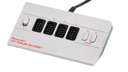 Multitap Проводной Nintendo NES NESE-034 Four Score Ver. 1.1 Europa Grey Б/У - Retromagaz, image 1