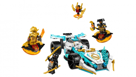 Конструктор Lego Zane's Dragon Power Spinjitzu Race Car Ninjago 71791 Новый - Retromagaz, image 2