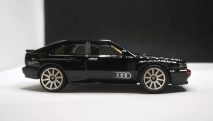 Машинка Базовая Hot Wheels '87 Audi quattro Turbo 1:64 HTD24 Black - Retromagaz, image 1