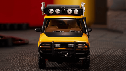 Машинка Premium Hot Wheels '94 Land Rover Discovery Elite 64 1:64 HNJ65 Yellow - Retromagaz, image 5