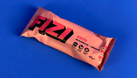 Батончик Fizi Протеиновый Keto Strawberry & Almond 45g - Retromagaz, image 3