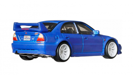 Машинка Premium Hot Wheels Mitsubishi Lancer Evolution VI Modern Classics 1:64 GRJ89 Blue - Retromagaz, image 3