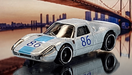 Машинка Базовая Hot Wheels Porsche 904 Carrera GTS Exotics 1:64 HRY73 Grey - Retromagaz, image 1