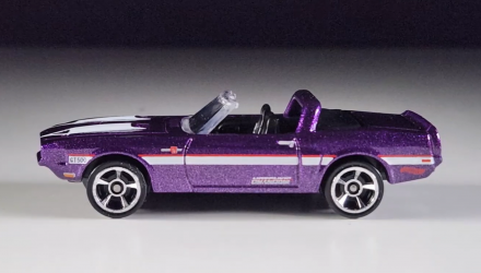 Машинка Базовая Hot Wheels '69 Shelby GT-500 Muscle Mania 1:64 HKJ50 Purple - Retromagaz, image 4