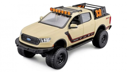 Машинка Maisto 2019 Ford Ranger 1:24 Brown - Retromagaz, image 1