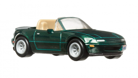 Машинка Premium Hot Wheels '91 Mazda MX-5 Miata Modern Classics 1:64 FPY86/HKC68 Green - Retromagaz, image 6