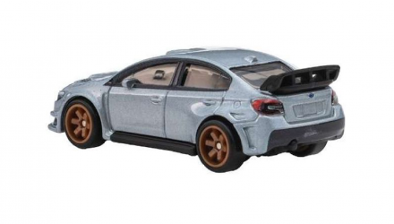 Машинка Premium Hot Wheels '16 Subaru WRX STI Boulevard 1:64 HCR07 Metallic Silver - Retromagaz, image 5