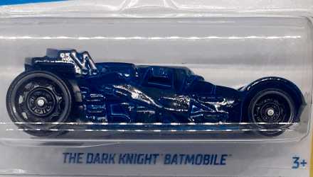 Машинка Базовая Hot Wheels DC Batman The Dark Knight Batmobile Treasure Hunts Batman 1:64 HCX94 Dark Blue - Retromagaz, image 2