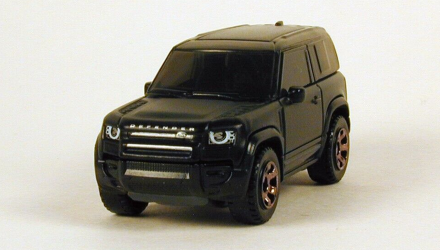 Машинка Велике Місто Matchbox 2020 Land Rover Defender Off-Road 1:64 HVP11 Black - Retromagaz, image 2