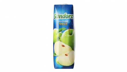 Сок Sandora Яблочный 950ml - Retromagaz, image 4