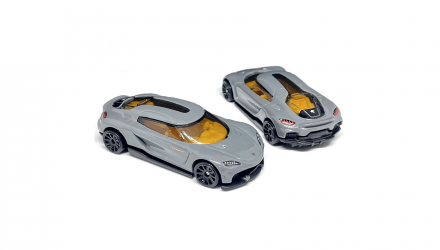 Машинка Базова Hot Wheels Koenigsegg Gemera Turbo 1:64 HCT01 Grey - Retromagaz, image 1