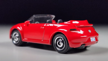 Машинка Большой Город Matchbox 2019 Volkswagen Beetle Convertible Highway 1:64 HLD14 Red - Retromagaz, image 6