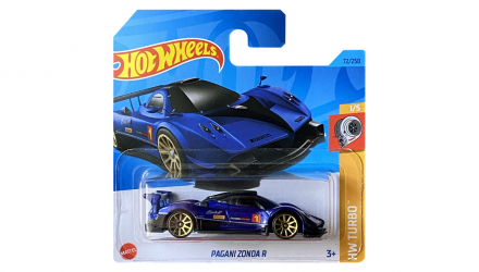 Машинка Базовая Hot Wheels Pagani Zonda R Turbo 1:64 HKK83 Dark Blue - Retromagaz, image 1