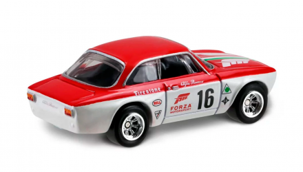 Машинка Premium Hot Wheels Alfa Romeo Giulia Sprint GTA Forza Motorsport 1:64 DJF51 White - Retromagaz, image 3