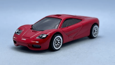 Машинка Базова Hot Wheels McLaren F1 The `90S 1:64 HTB11 Red - Retromagaz, image 3