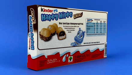 Набор Батончик Kinder Happy Hippo Cocoa 5 Pieces 103g 10шт - Retromagaz, image 4