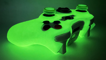 Чехол Силиконовый RMC Xbox One Glowing in Dark Neon White Новый - Retromagaz, image 4