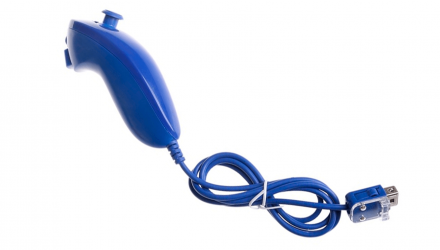 Контролер Дротовий RMC Wii Nunchuk Dark Blue 1m Новий - Retromagaz, image 3