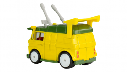 Машинка Premium Hot Wheels Teenage Mutant Ninja Turtles Party Wagon Pop Culture 1:64 HXF04 Yellow - Retromagaz, image 2