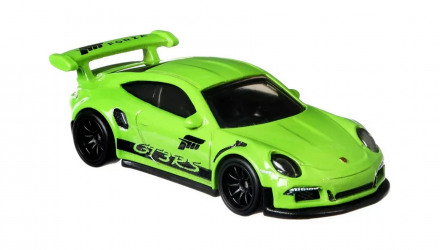 Машинка Premium Hot Wheels Porsche 911 GT3 RS 4 Forza Horizon 1:64 GRL77 Green - Retromagaz, image 5