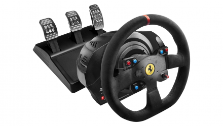 Руль Проводной Thrustmaster PlayStation 4 T300 Ferrari Integral Alcantara Edition Black Новый - Retromagaz, image 2