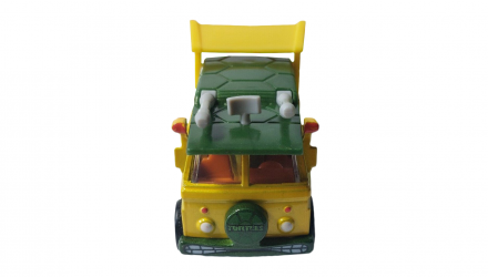 Машинка Premium Hot Wheels Teenage Mutant Ninja Turtles Party Wagon Rep. Entertainment 1:64 DMC55/GJR50 Yellow - Retromagaz, image 5