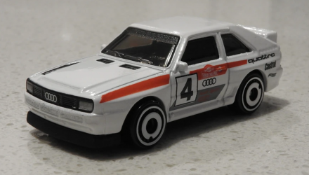 Машинка Базовая Hot Wheels '84 Audi Sport Quattro Baja Blazers 1:64 FWG04 White - Retromagaz, image 2