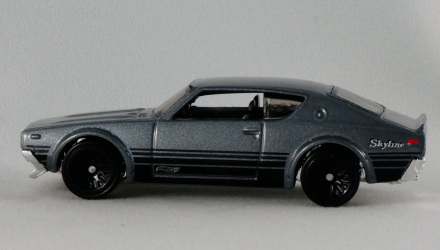 Машинка Базова Hot Wheels Nissan Skyline 2000 GT-R Then and Now 1:64 GTC68 Grey - Retromagaz, image 3