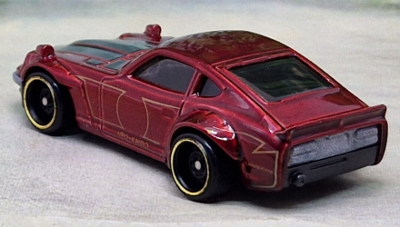 Машинка Базовая Hot Wheels Custom Datsun 240Z Nightburnerz 1:64 FJY95 Red - Retromagaz, image 3