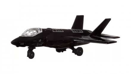 Тематична Машинка Matchbox F-35 (B) Lightning Sky Busters 1:64 HHT34/HVM40 Black - Retromagaz, image 2