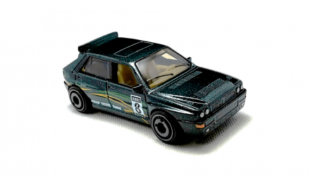 Машинка Базова Hot Wheels Lancia Delta Integrale Rally Champs 1:64 HCT88 Green - Retromagaz, image 2