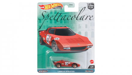 Машинка Premium Hot Wheels Lancia Stratos Spettacolare 1:64 FPY86/HKC49 Red - Retromagaz, image 1