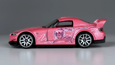 Тематична Машинка Hot Wheels Honda S2000 Women of Fast & Furious 1:64 HNR88/HRW36 Pink - Retromagaz, image 4