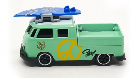 Машинка Premium Majorette Volkswagen T1 Pickup Volkswagen 1:58 243F-2 Green - Retromagaz, image 3