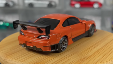 Машинка Premium MINI GT Nissan Silvia S15 D-MAX 1:64 Orange - Retromagaz, image 3