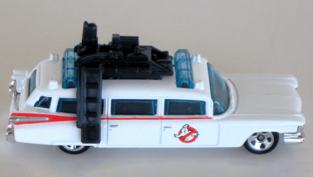 Машинка Базовая Hot Wheels Cadillac Ghostbusters Ecto-1 New Models 1:64 R0942 White - Retromagaz, image 5