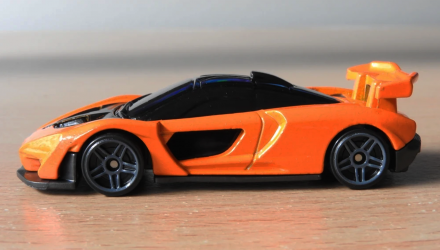 Машинка Базова Hot Wheels Forza Horizon 4 McLaren Senna Exotics 1:64 FYG22 Orange - Retromagaz, image 4