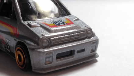 Машинка Базовая Hot Wheels '85 Honda City Turbo II Race Day 1:64 GHC51 Silver - Retromagaz, image 5