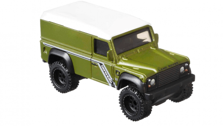 Машинка Premium Hot Wheels Land Rover Defender 110 Hard Top British Horsepower 1:64 GRJ63 Green - Retromagaz, image 2