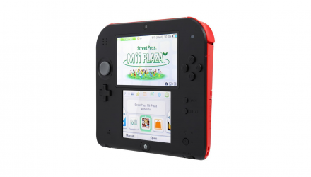 Консоль Nintendo 2DS Модифікована 32GB Black Red + 10 Вбудованих Ігор Б/У - Retromagaz, image 1