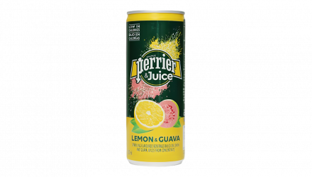 Напиток Perrier & Juice Lemon Guava 250ml - Retromagaz, image 1