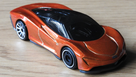 Машинка Базовая Hot Wheels McLaren Speedtail Factory Fresh 1:64 GRY30 Orange - Retromagaz, image 2