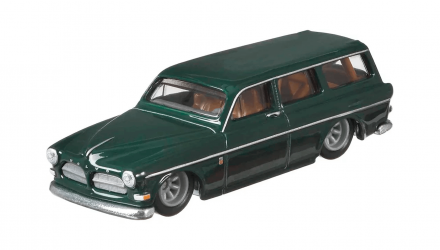 Машинка Premium Hot Wheels Volvo P220 Amazon Wagon Fast Wagons 1:64 GRJ64 Green - Retromagaz, image 2