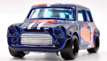 Машинка Базова Hot Wheels Morris Mini Race Team 1:64 FYC54 Blue - Retromagaz, image 2